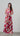 La Doublej Roy One Shoulder Floral Print Silk-twill Maxi Dress